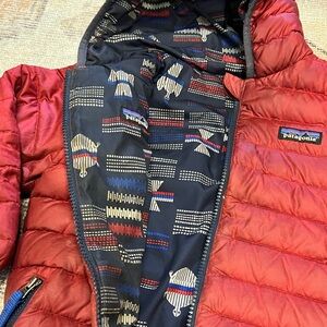 Patagonia Kids Red Puffer Jacket